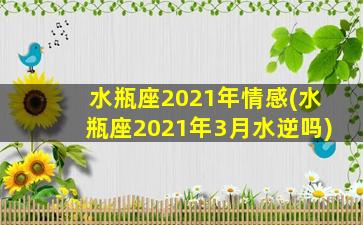 水瓶座2021年情感(水瓶座2021年3月水逆吗)